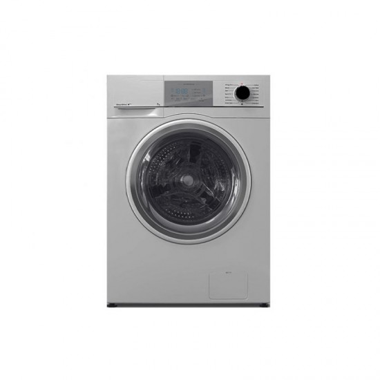 ماشین لباسشویی دوو سری کاریزما دارای موتور دایرکت درایو مدل DWK-8143 بدنه تیتانیوم پنل تیتانیوم 8 کیلوگرمی خرید ماشین لباسشویی دوو