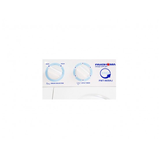 ماشین لباسشویی دوقلو پاکشوما مدل PWT-9659AJ ظرفیت 9.6 کیلوگرم ماشین لباسشویی دوقلو پاکشوما مدل PWT-9659AJ ظرفیت 9.6 کیلوگرم