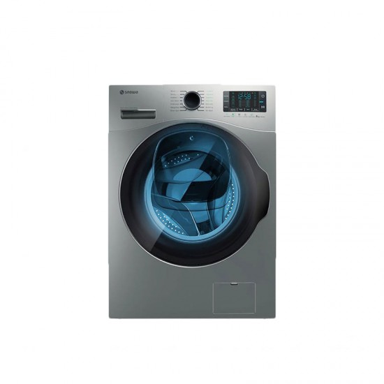ماشین لباسشویی 8 کیلوگرمی اسنوا سری OCTA PLUS مدل SWM-84518 تیتانیوم درب دودی خرید ماشین لباسشویی اسنوا