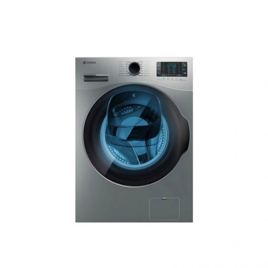 ماشین لباسشویی اسنوا سری Wash In Wash مدل SWM-84608 تیتانیوم درب دودی ظرفیت 8 کیلوگرم خرید ماشین لباسشویی اسنوا