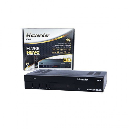 گیرنده دیجیتال DVB-T مکسیدر مدل MX-3 3002JL