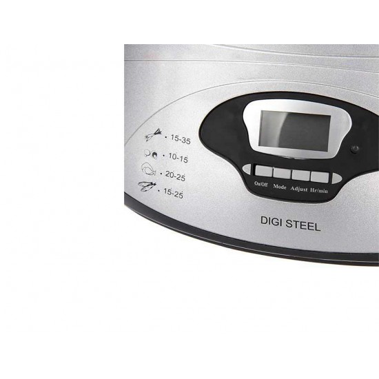بخارپز پارس خزر مدل Digi Steel بخارپز پارس خزر مدل Digi Steel