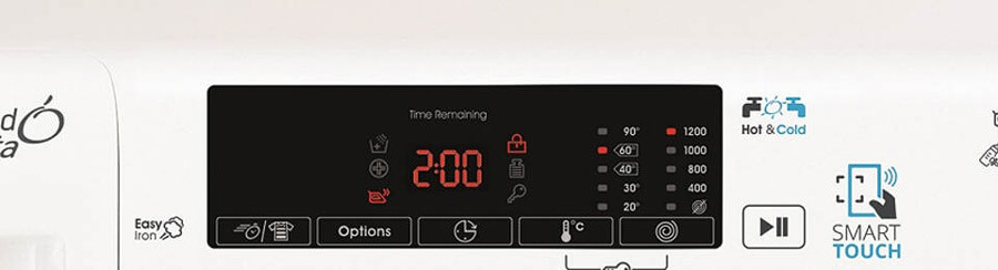 برنامه های متنوع شستشو در ماشین لباسشویی GVS-128TC3