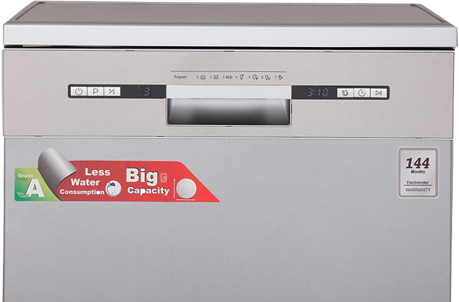 جنس بدنه ماشین ظرفشویی کرال DS-1417