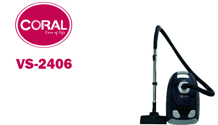 جاروبرقی کرال مدل VS-2406