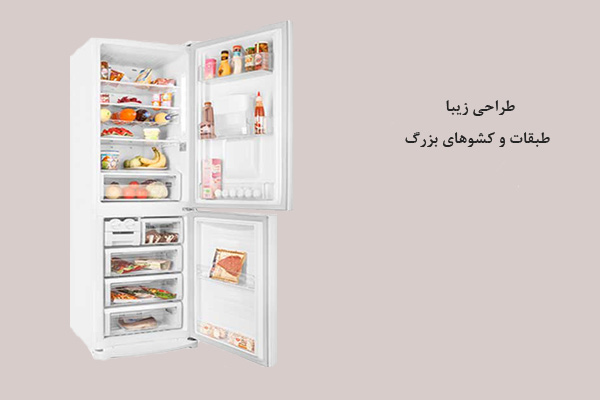 طراحی یخچال فریزر دیپوینت C5