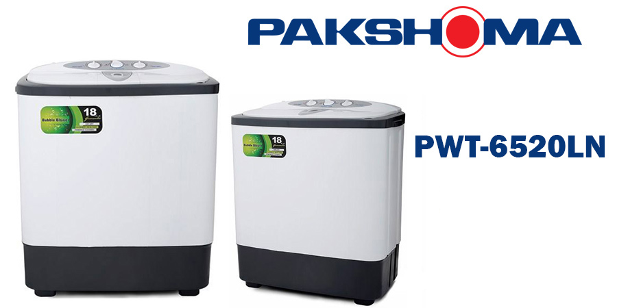 ماشین لباسشویی دوقلو پاکشوما مدل PWT-6520LN