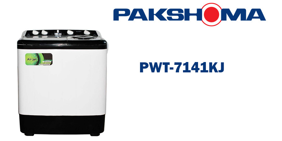 ماشین لباسشویی دوقلو پاکشوما مدل PWT-7141KJ