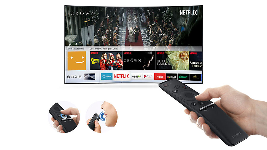 ریموت کنترل تلویزیون سامسونگ 55MU10000